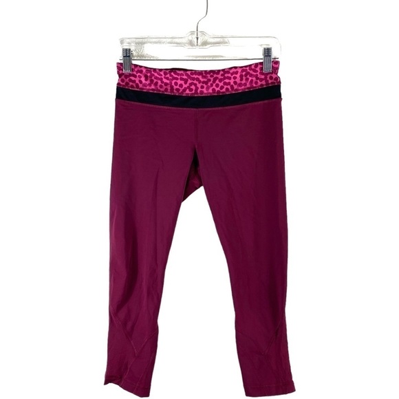 Lululemon Run: Inspire Crop II All Full-On Luxtreme SZ 6 - Picture 1 of 5